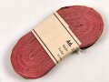 Bündel Ordensband  für die Bandspange zur Kriegsverdienstmedaille 1939.  15mm Breite. In der originalen Banderole, laut dieser 25 Meter