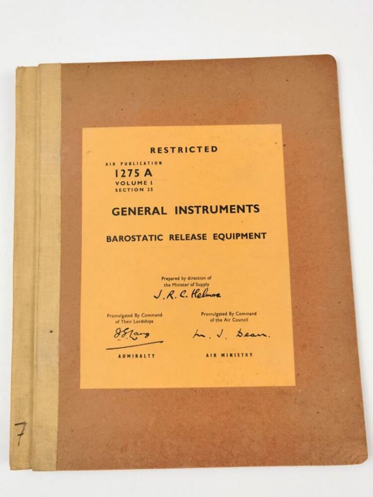 U S Air Force Air Publication 1275A Volume 1 Section 25 Genera U S Air Force Air Publication 1275A Volume 1 Section 25 Genera