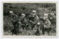 1. Weltkrieg Foto  mit Gasmasken 8,5 x 5,5 cm