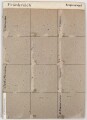 U.S.Army, Sammlung Ärmelabzeichen der 4 th. Infanterie Division, auf Karton getackert