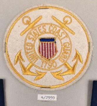 U.S.  Coast Guard, Sammlung Abzeichen/ Schulterklappen...