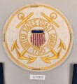 U.S.  Coast Guard, Sammlung Abzeichen/ Schulterklappen der Küstenwache, auf Karton getackert