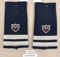U.S. Coast Guard, Sammlung Schulterstücke der Küstenwache, auf Karton getackert