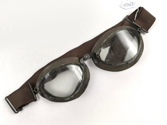 Kradmelderbrille Wehrmacht. Datiert 1941, Gummimuscheln...