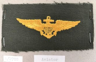 U.S. Navy, Sammlung Abzeichen, auf Karton getackert