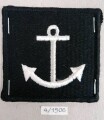 U.S. Navy, Sammlung Ärmelabzeichen, auf Karton getackert