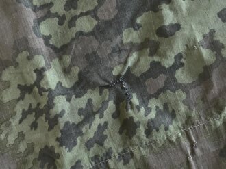 Tarnzeltbahn für Angehörige der Waffen SS. Farbfrisches, getragenes Stück