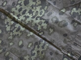 Tarnzeltbahn für Angehörige der Waffen SS. Farbfrisches, getragenes Stück
