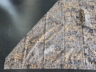 Tarnzeltbahn für Angehörige der Waffen SS. Farbfrisches, getragenes Stück