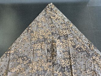 Tarnzeltbahn für Angehörige der Waffen SS. Farbfrisches, getragenes Stück