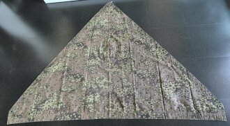 Tarnzeltbahn für Angehörige der Waffen SS. Farbfrisches, getragenes Stück