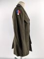 Frankreich, Uniformjacke und Hose eines Angehörigen im 2. Armeekorps. Guter Zustand, die Jacke datiert 1975