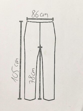 Frankreich, Jacke und Hose blau mit original vernähten Effekten. Alter unbekannt.