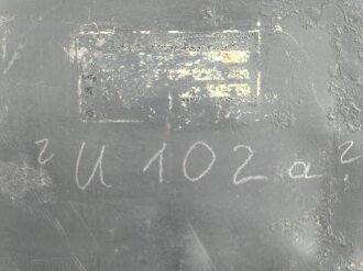 Luftwaffe, Umformer U-102 A-1, Ln 28285. Zum Teil überlackiert, Funktion nicht geprüft
