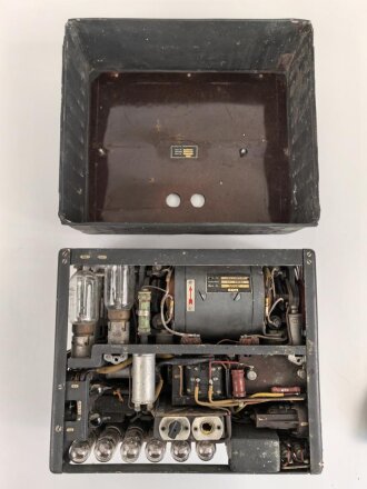 Luftwaffe, Umformer U-102 A-1, Ln 28285. Zum Teil überlackiert, Funktion nicht geprüft