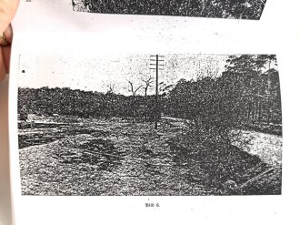 REPRODUKTION H.Dv. 421/3b "Ausbildungsvorschrift für die Nachrichtentruppe Heft 2b Feldfernkabelbau", 31 Seiten, DIN A6