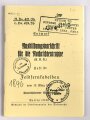 REPRODUKTION H.Dv. 421/3b "Ausbildungsvorschrift für die Nachrichtentruppe Heft 2b Feldfernkabelbau", 31 Seiten, DIN A6