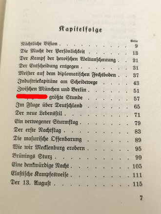 "Mit Hitler in die Macht" datiert 1935, 209 Seiten, DIN A5 mit eigenhändiger Widmung von Otto Dietrich