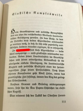 "Mit Hitler in die Macht" datiert 1935, 209 Seiten, DIN A5 mit eigenhändiger Widmung von Otto Dietrich