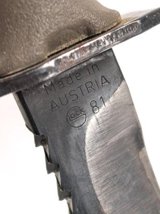 Österreich, Glock Feldmesser FM81 mit Säge, gebraucht