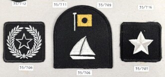 Canada Army, Sammlung Abzeichen/ Ärmelabzeichen, auf Karton getackert