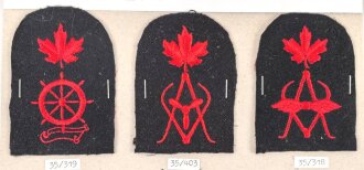 Canada Marine, Sammlung Abzeichen/ Ärmelabzeichen,...