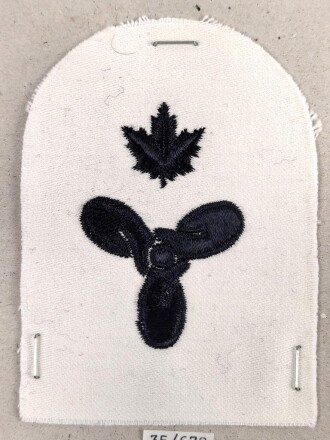 Canada Marine, Sammlung Abzeichen/ Ärmelabzeichen, auf Karton getackert