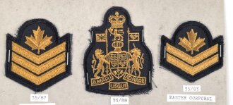 Canada Heer, Sammlung Abzeichen/ Ärmelabzeichen, auf...