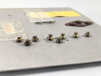 Canada Luftwaffe, Sammlung Abzeichen/ Mützenabzeichen, auf Karton getackert