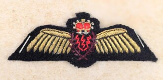 Canada Luftwaffe, Sammlung Pilotenschwingen, auf Karton getackert