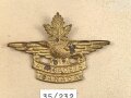 Canada Luftwaffe, Sammlung Abzeichen/ Mützenabzeichen, auf Karton getackert