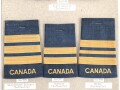 Canada Luftwaffe, Sammlung Rangabzeichen, auf Karton getackert