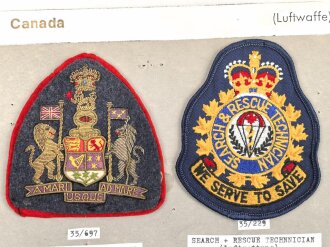 Canada Luftwaffe, Sammlung Abzeichen/...