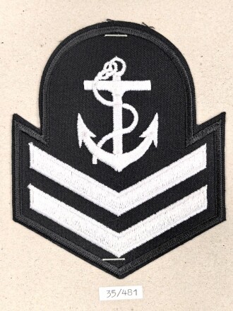 Canada Marine, Sammlung Ärmelabzeichen, auf Karton getackert