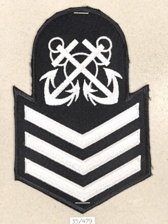 Canada Marine, Sammlung Ärmelabzeichen, auf Karton getackert