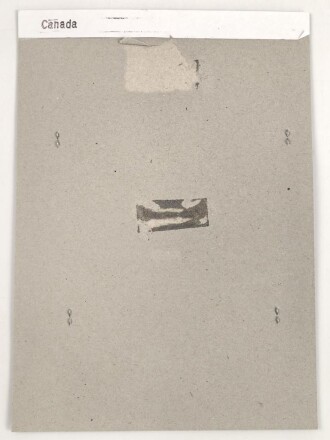 Canada Marine, Sammlung Ärmelabzeichen, auf Karton getackert