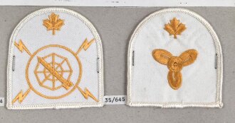 Canada Marine, Sammlung Ärmelabzeichen, auf Karton...