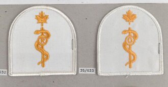 Canada Marine, Sammlung Ärmelabzeichen, auf Karton...