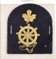 Canada Marine, Sammlung Ärmelabzeichen, auf Karton getackert