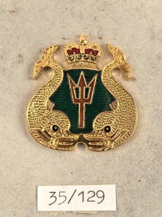 Canada Marine, Sammlung Ärmelabzeichen, auf Karton getackert