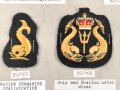 Canada Marine, Sammlung Ärmelabzeichen, auf Karton getackert
