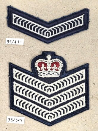 Canada Polizei, Sammlung Ärmelabzeichen, auf Karton...