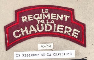 Canada Heer, Sammlung Abzeichen/ Ärmelabzeichen, auf...