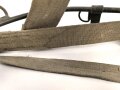Tragegestell für das Rohr des 8cm Granatwerfer 34 der Wehrmacht.Originallack