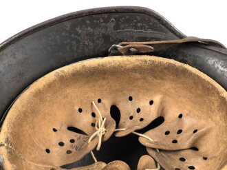 Heer, Stahlhelm Modell 1935 Rauhtarn, unberührtes Stück Q64