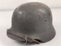 Heer, Stahlhelm Modell 1935 Rauhtarn, unberührtes Stück Q64