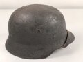 Heer, Stahlhelm Modell 1935 Rauhtarn, unberührtes Stück Q64