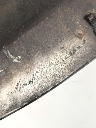 Frankreich, Kürassbrust für Unteroffiziere der Carabiniers. Hersteller " Chatellerault 1839"