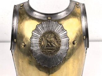 Frankreich, Kürassbrust für Unteroffiziere der Carabiniers. Hersteller " Chatellerault 1839"