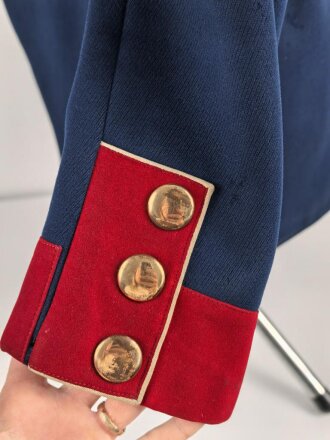 Bayern, Waffenrock für einen Spielmann im Infanterie Regiment No. 20 Lindau. Effekten original vernäht, Eigentumstück, guter Gesamtzustand